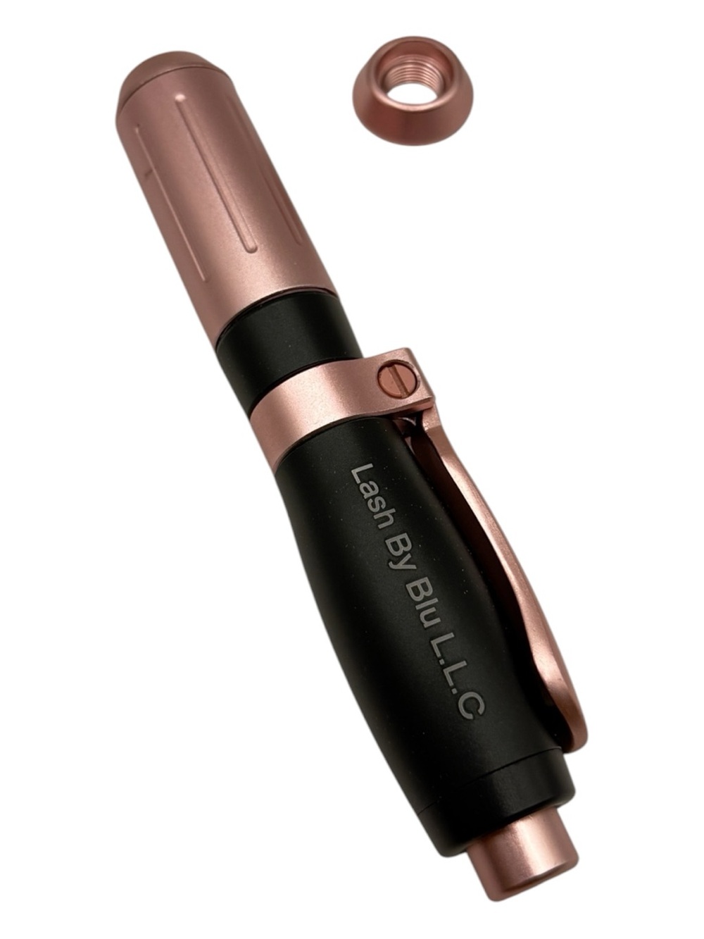 Lash By Blu L.L.C. Portable Rose Gold & Black Lash Curler